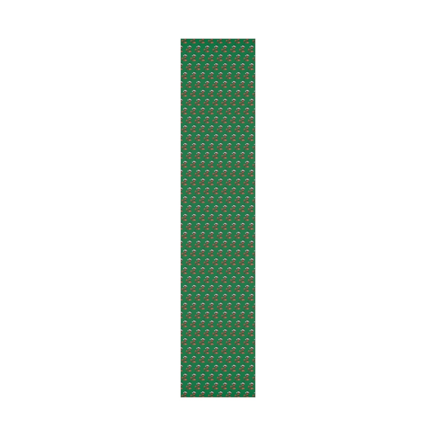 Green African Woman Gift Wrap Papers