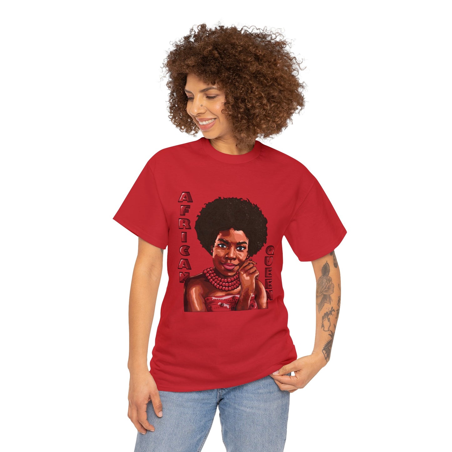 African Queen Heavy Cotton Tee