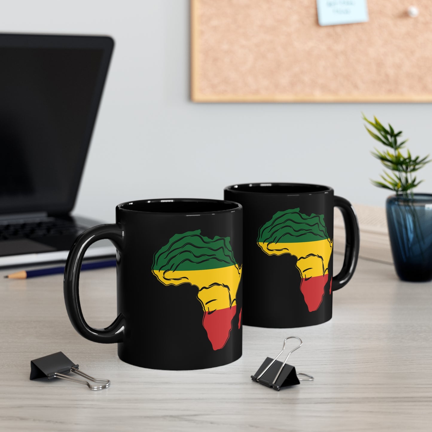 African Woman Black Coffee/Tea Mug11oz