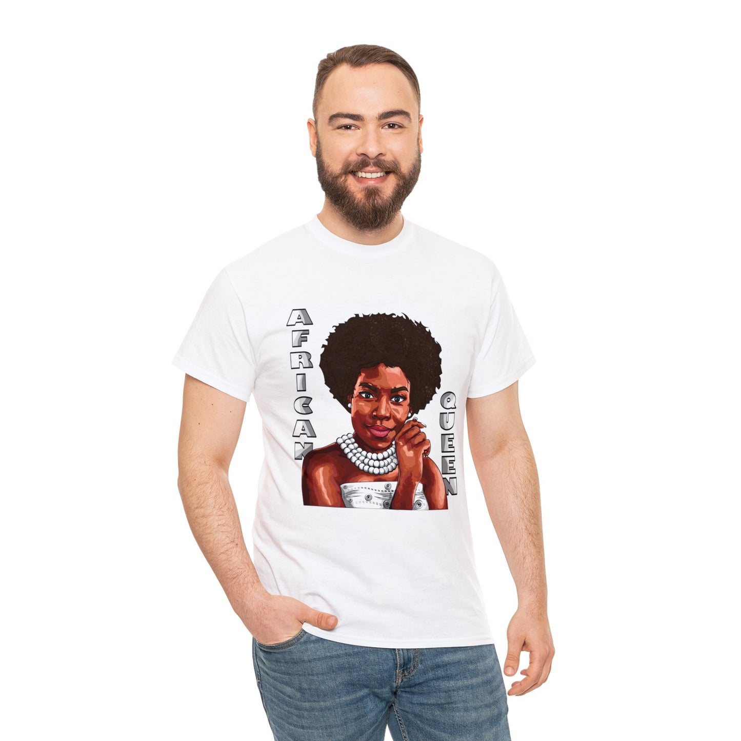 African Queen Heavy Cotton Tee