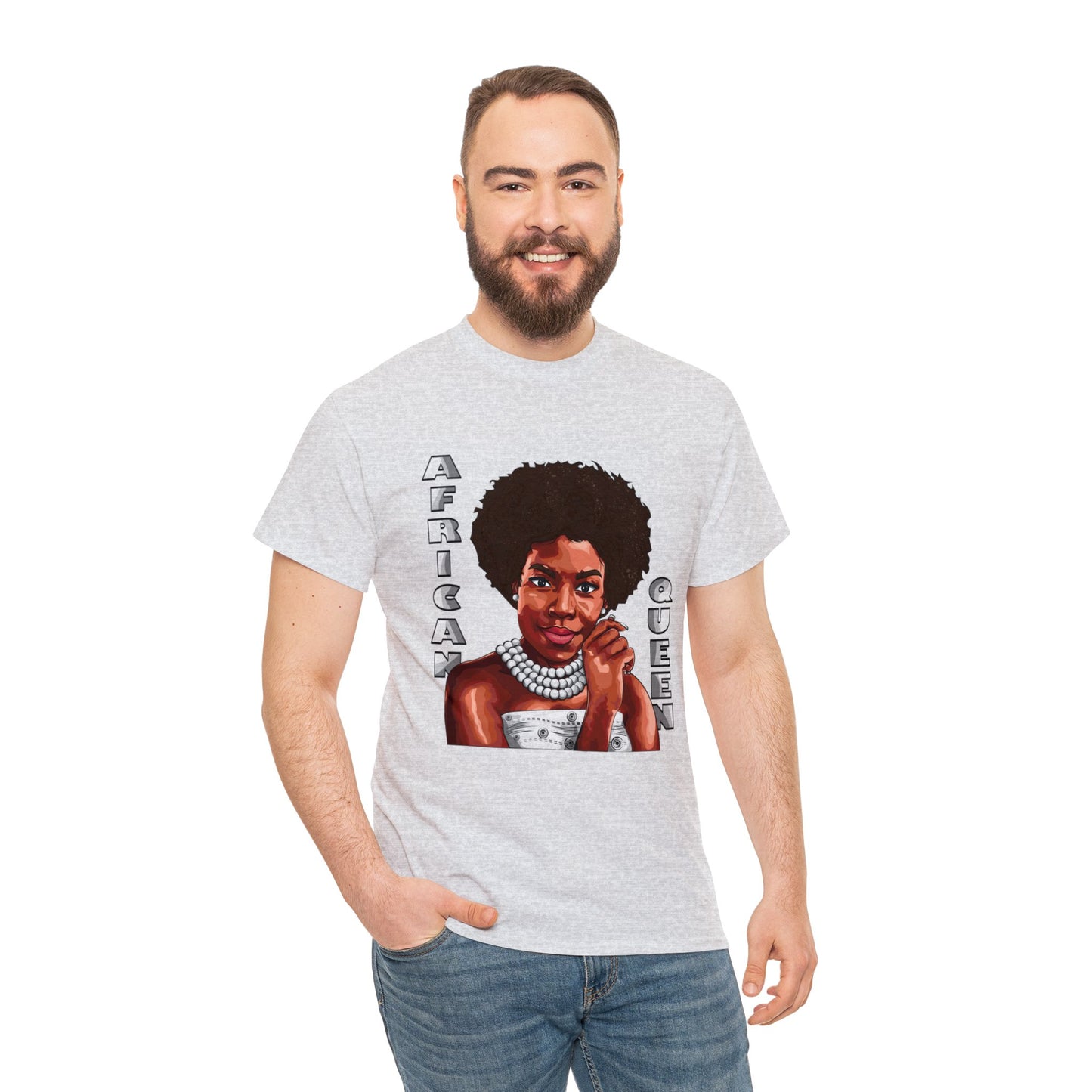 African Queen Heavy Cotton Tee