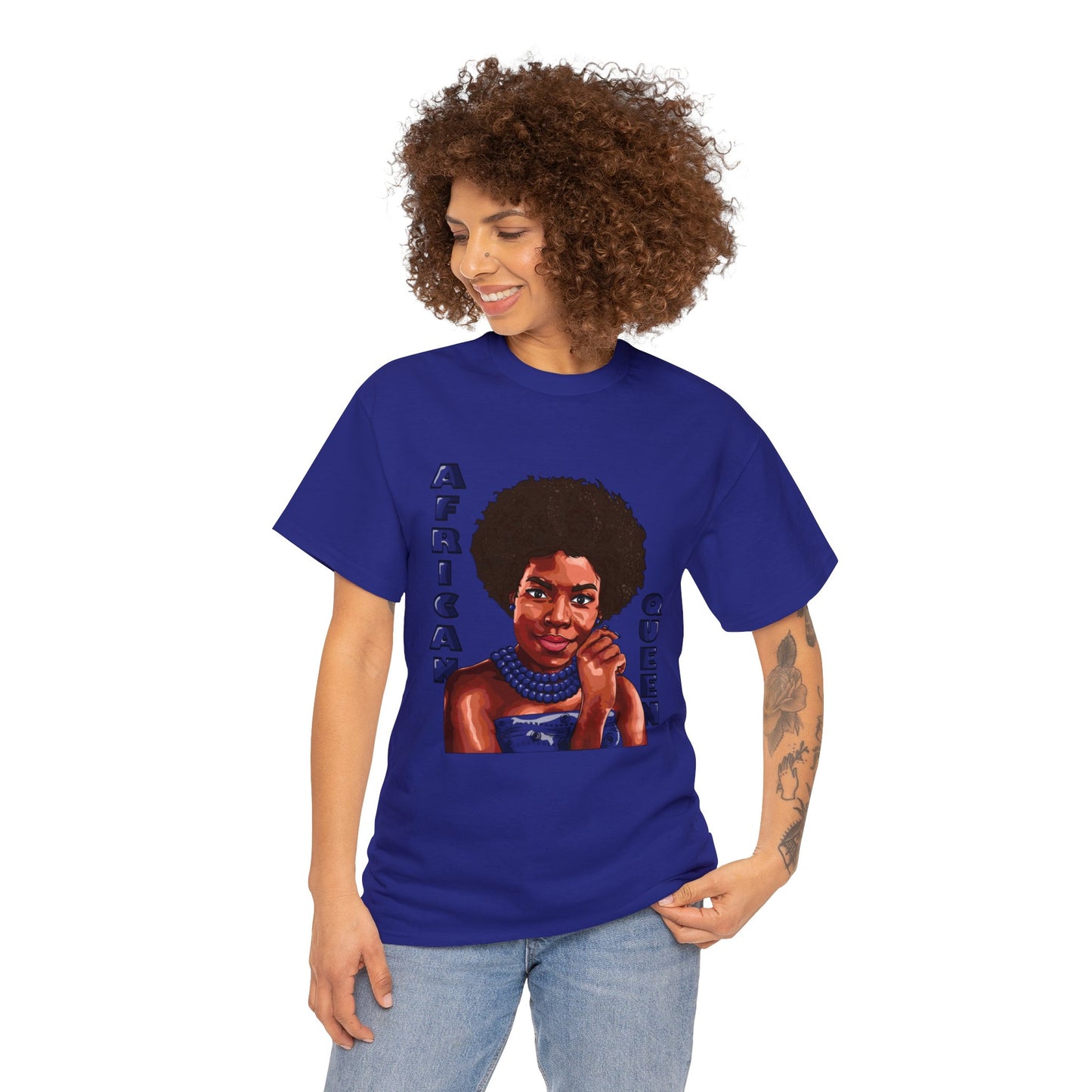 African Queen Heavy Cotton Tee