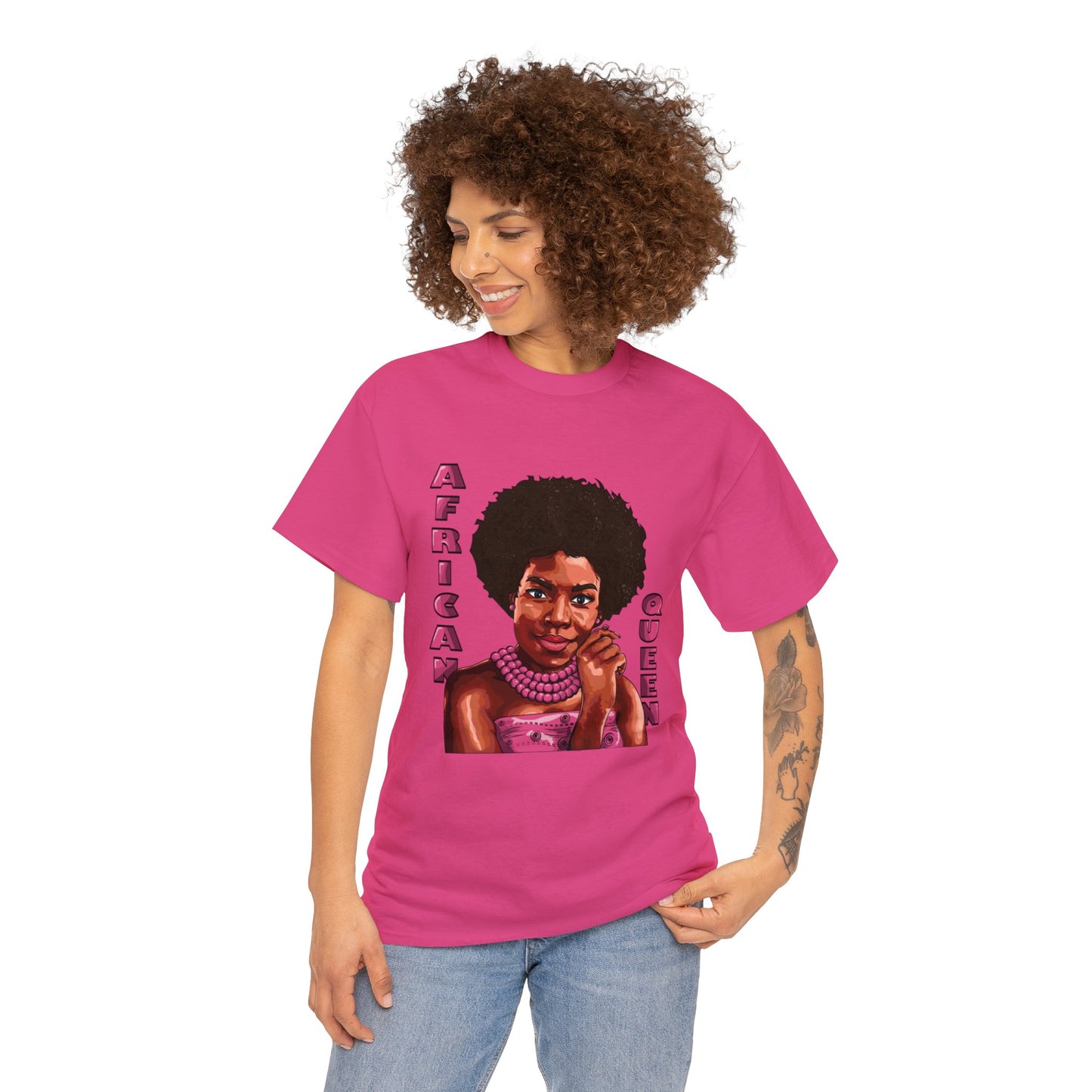 African Queen Heavy Cotton Tee