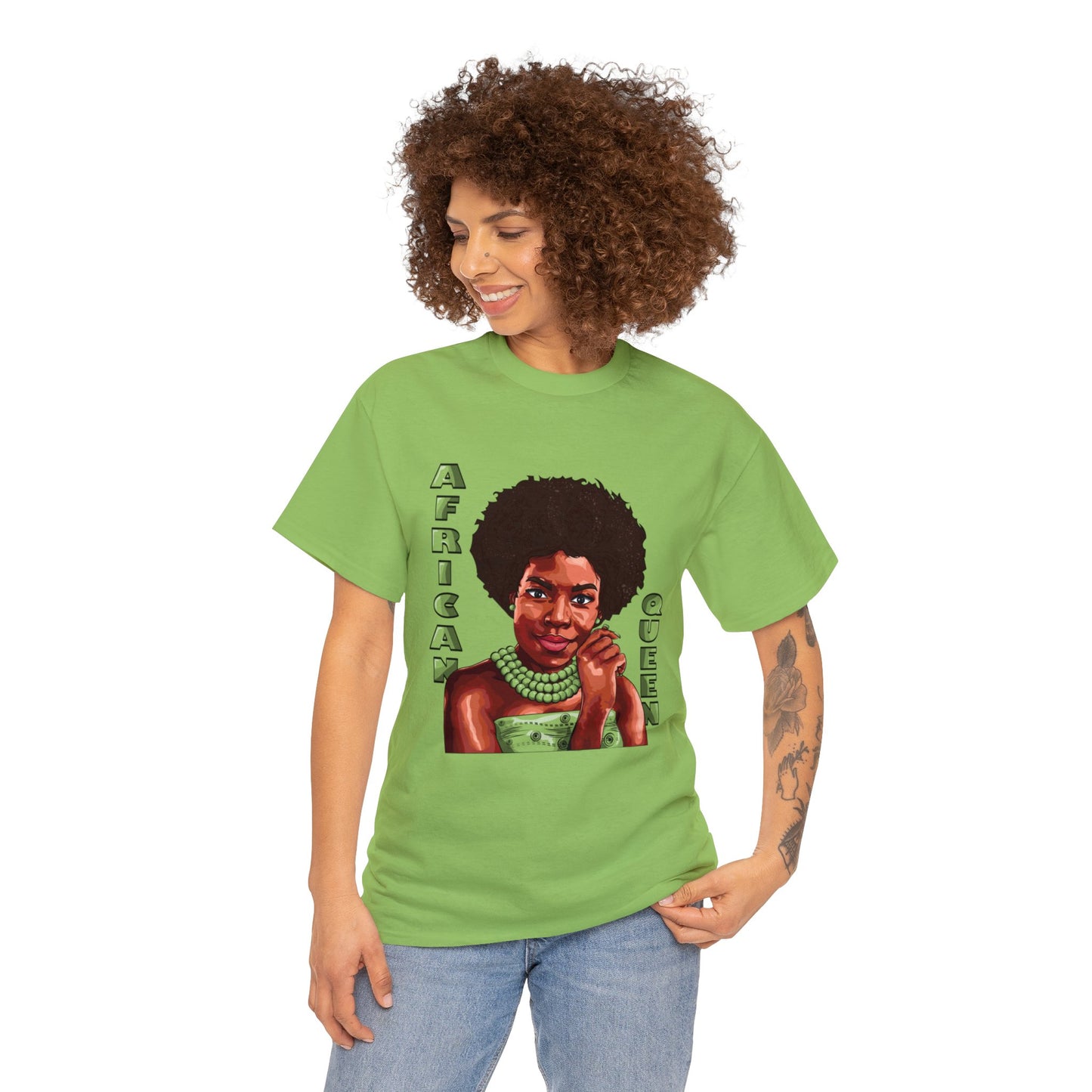 African Queen Heavy Cotton Tee