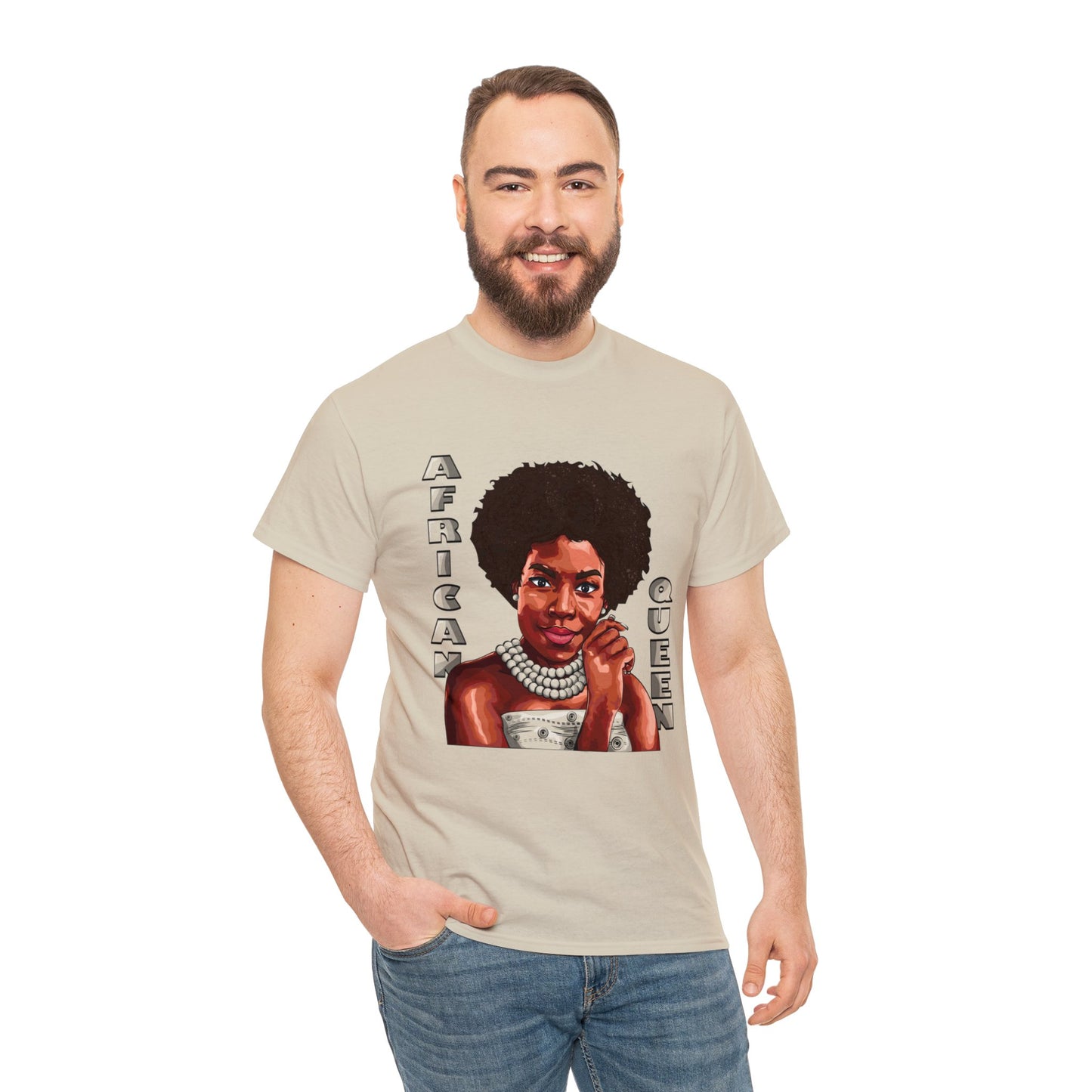 African Queen Heavy Cotton Tee