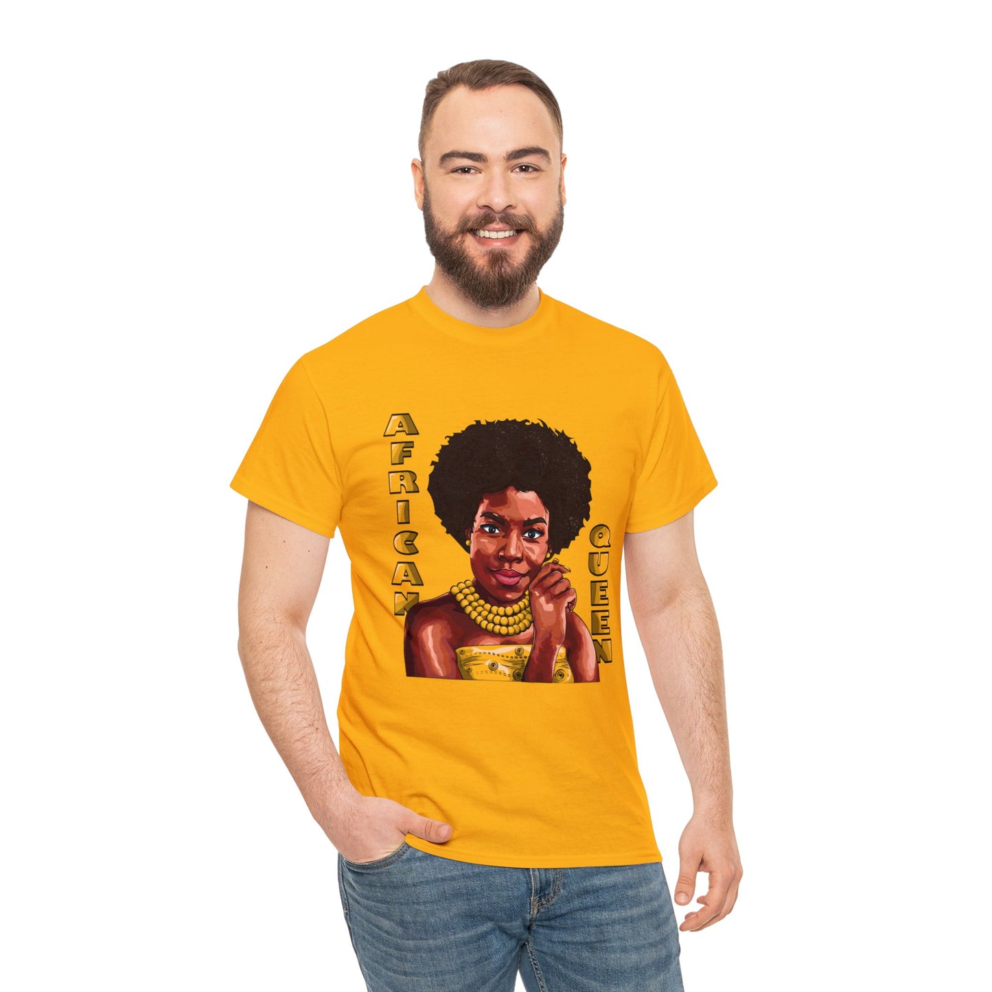 African Queen Heavy Cotton Tee